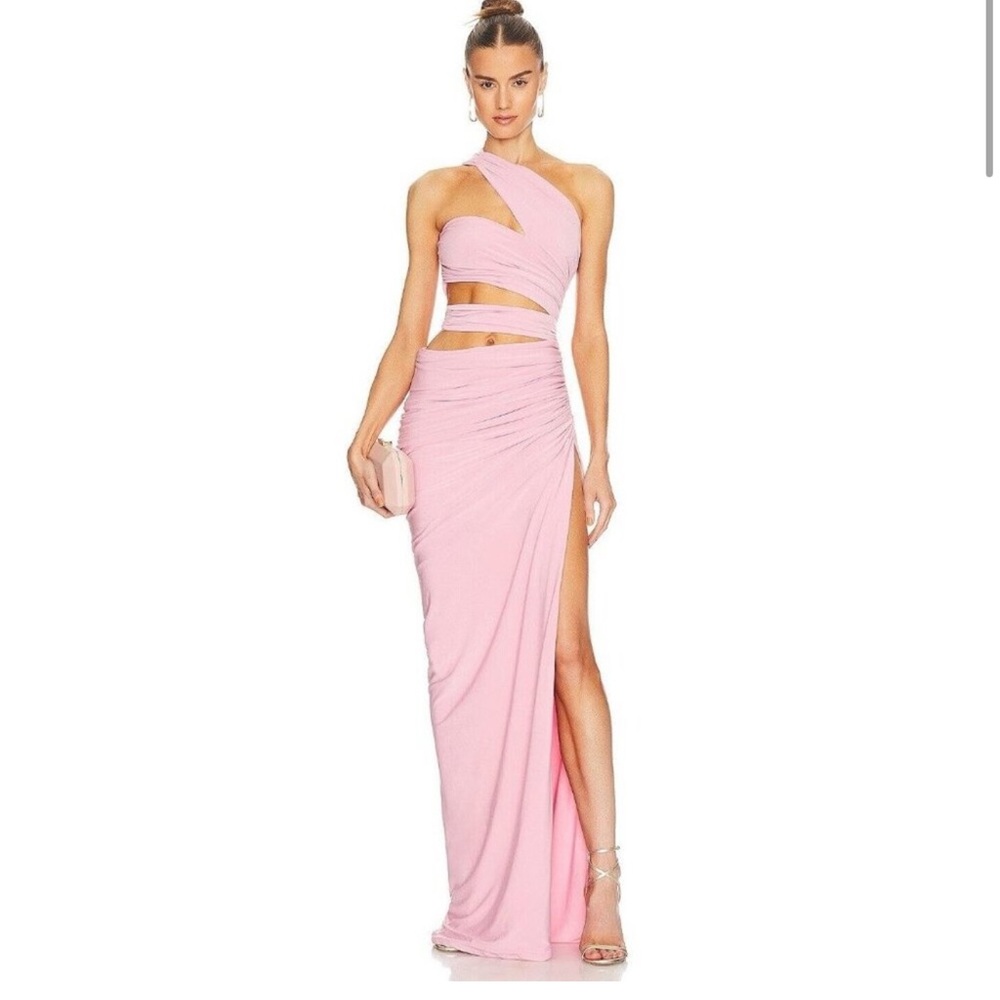 J.Angelique Cassia Dress Solid Pink Resort